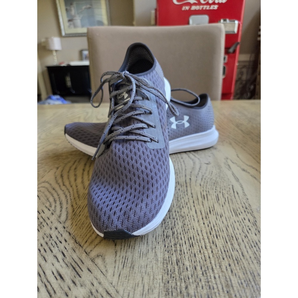 Under Armour Women's Running Shoes Jet Gray Size 8 Sway Sneakers Comfort